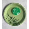 Florentyna Gogreen "Reed Go Žalias" ekologiškos popierinės lėkštės Ø22cm 10 vnt. | 0,11 kg