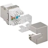 Goobay Lizdas RJ45 CAT 6 panelinis, ekranuotas
