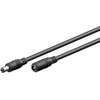Goobay DC maitinimo kabelio ilgiklis 5m 5.5×2.5mm juodas 2×0.5 mm² max 24VDC 120W