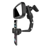 GoodBuy Adjustable car rearview mirror holder for smartphone juodas