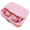 Goodbuy Crystal Bling belaidės ausinės rožinės spalvos