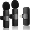 Goodbuy F1 belaidis mikrofonas su lightning jungtimi, juodas