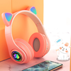 Goodbye Paws belaidės ausinės vaikams, Bluetooth 5.0, Rožinės spalvos