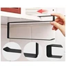 Goodbuy kitchen paper towel holder slip-on | metal | juodas