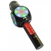 GoodBuy LED 360 karaoke mikrofons ar Bluetooth skaļruni | 5W Juodas