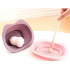 Goodbuy silicone bowl for cleaning make-up brushes and sponges | random color
