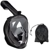 GoodBuy Snorkeling Face Mask (Diving Mask) L | XL Juodas