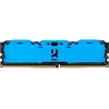 RAM Goodram DDR4 8GB 3200MHz CL16 IRDM X Mėlyna