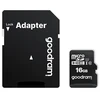 GOODRAM Memory MicroSD Card - 16GB su adapteriu UHS I CLASS 10 100MB/s