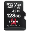 GOODRAM Memory MicroSD Card IRDM - 128GB su adapteriu UHS I U3 V30 A2 170MB/s