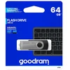 Goodram pendrive 64GB USB 2.0 Twister juoda