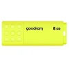 GOODRAM UME2 Pendrive - 8GB USB 2.0 Geltonas
