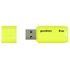 GOODRAM UME2 Pendrive - 8GB USB 2.0 Geltonas