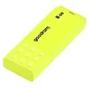 GOODRAM UME2 Pendrive - 8GB USB 2.0 Geltonas