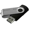 GOODRAM UTS2 Pendrive - 8GB USB 2.0 Juodas