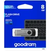 GOODRAM UTS2 Pendrive - 8GB USB 2.0 Juodas
