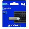 GOODRAM UUN2 Pendrive - 64GB USB 2.0 Sidabrinis