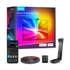 Govee TV apšvietimas 3 lite | LED juostelė | skirtas 55-65 colių televizoriui, Wi-Fi, Bluetooth, RGBIC