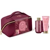 Grace Cole Kūno priežiūros dovanų rinkinys krepšelyje Velvet Plum & Soft Suede, 3 vnt.