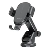 Automobilinis laikiklis-įkroviklis Choetech T203-F 15W Gravity Car Charger Holder juodas