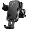 Gravity car phone holder Hoco air vent H80 juodas and pilka