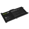 Green Cell Žalias Cell Žalias Cell BK03XL akumuliatorius, skirtas HP Pavilion x360 14-BA 14-BA015NW 14-BA022NW 14-BA024NW 14-BA102NW 14-BA104NW