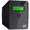 Žalias Cell Avarinis maitinimo šaltinis (UPS) Greencell 850VA 480W PowerProof su LCD ekranu