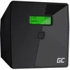 Green Cell Nepertraukiamo maitinimo šaltinis Žalias Cell UPS Power Proof 1000VA 700W linijinis interaktyvus grynos sinusoidės