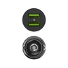 Green Cell Žalias Cell Žalias Cell automobilinis įkroviklis 36W GC PowerRide Nano36 su 2x USB-A Ultra Charge greitas įkrovimas