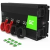 Green Cell Žalias Cell Automobilinis maitinimo keitiklis 12 V į 230 V 3000 W / 6000 W