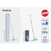 LEIFHEIT Grindų šepetys su sulankstoma katėms skirta dėže Profi XL micro duo 42cm 1055019