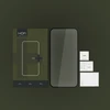 Apsauginis stiklas Apple iPhone 15 Pro Max Hofi Glass Pro+ juodos spalvos