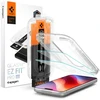 GRŪDINTAS STIKLAS Spigen GLAS.TR EZ FIT PRO HD AC 2-PACK iPhone 16 PRO MAX / 17 PRO MAX / 18 PRO MAX SKAIDRUS