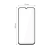 Tech-Protect Glass Fit+ 2-pack apsauginis stiklas skirta Samsung Galaxy A16 4G / 5G / A26 5G / A17 4G / 5G – juodas