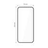 Tech-Protect Glass Fit+ 2-pack apsauginis stiklas skirtas Xiaomi Redmi 15C 173 mm / Poco C85 173 mm – juodas