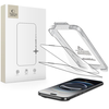 „Tech-Protect Quick Set+“ 2 grūdinto stiklo pakuotė, skirta „iPhone 17 Air“ - juodas