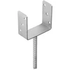Grundline Brusų kurpė PS140 U formos įmūrijama 141x120x4mm