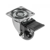 GTV Furniture wheel, Brazylia, juodas, 35mm (with brake)