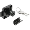 GTV Spintelės užraktas 138mm juoda
