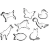 Guardini Gingerbread and cookie cutter set 8 pcs. animals