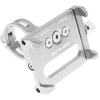 Forcell GUB bike holder for mobile phone G85 Aliuminio sidabrinis