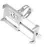 Forcell GUB bike holder for mobile phone G85 Aliuminio sidabrinis