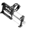 Forcell GUB bike holder for mobile phone G85 Aliuminio juodas