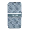 Dėklas Guess GUBKP13S4GDBL iPhone 13 mini 5,4" mėlyna/mėlynas book 4G Stripe