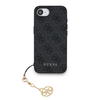 Guess 4G Charm dėklas skirtas Apple iPhone 16e Tone on Tone Pilkas