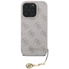 Guess 4G Charm dėklas skirtas Apple iPhone 16 Pro Max Tone on Tone Rožinė