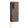 Guess GUHCZFD4GF4GBR F936 Z Fold 4 ruda/ruda kietas dėklas 4G Charms Collection