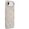 Dėklas Guess 4G Circle Classic Logo MagSafe skirtas Apple iPhone Air rožinės spalvos