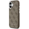 Dėklas Guess 4G Classic Logo MagSafe, skirtas iPhone 17, rudos spalvos