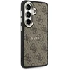 Dėklas Guess 4G Gold Frame phone case for Samsung Galaxy S26+ (S947) ruda